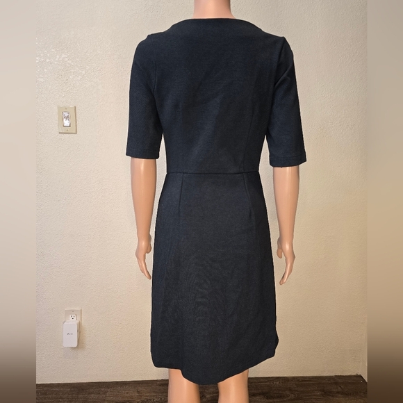 Boden Womens Short Sleeve Dress Swan Cotton Old Navy Size 6R - Picture 11 of 16